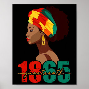 Is mijn Onafhankelijkheidsdag Zwarte Vrouwen Zwart Poster