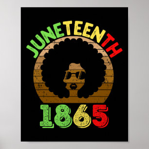 Is mijn Onafhankelijkheidsdag Zwarte Vrouwen Zwart Poster