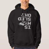 Is mijn opgeruimde OK motor met sneeuwletsel? Hoodie (Voorkant)