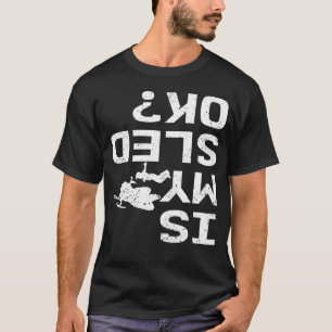 Is mijn opgeruimde OK motor met sneeuwletsel? T-shirt