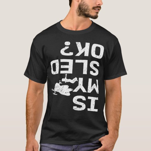 Is mijn opgeruimde OK motor met sneeuwletsel? T-shirt (Voorkant)