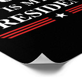 Is mijn President Poster (Hoek)