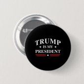Is mijn President Ronde Button 5,7 Cm (Voorkant /achterkant)