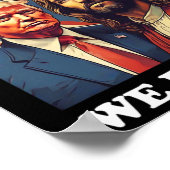 Is mijn redder Trump is mijn President Pro Republi Poster (Hoek)