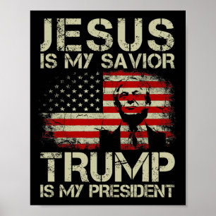 Is mijn redder Trump is mijn President Trump 2024  Poster