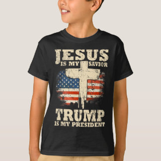 Is mijn redder Trump is mijn President Trump suppo T-shirt