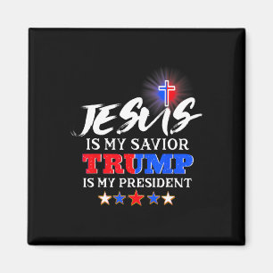 Is mijn redder Trump mijn President Christelijk? Magneet