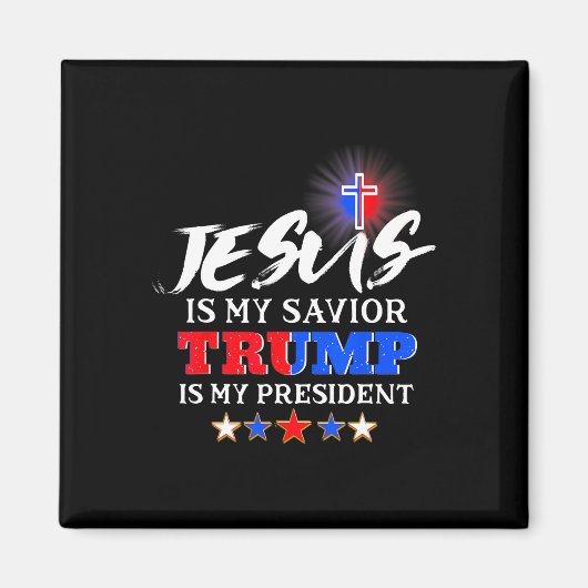 Is mijn redder Trump mijn President Christelijk? Magneet (Voorkant)