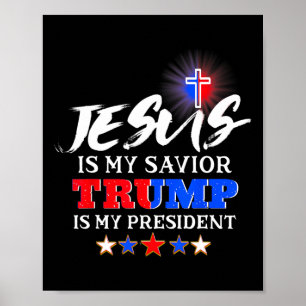 Is mijn redder Trump mijn President Christelijk? Poster