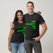 Is mijn scooter ok grappig ondersteboven stunt sco t-shirt (Unisex)