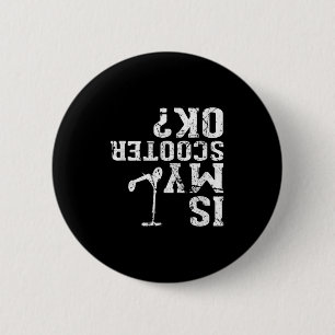 Is Mijn Step Ok - Ik Doe Mijn Eigen Stunts, Stunt  Ronde Button 5,7 Cm