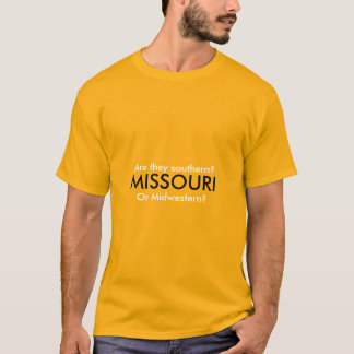 Is Missouri zuidelijk of Midwest? T-shirt