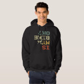 Is m'n bike OK Retro Funny Biker? Hoodie (Voorkant volledig)