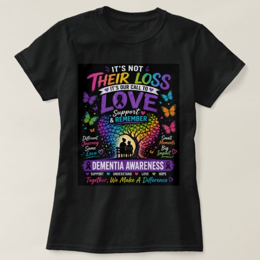 Is Niet Hun Verlies Bewustzijn T-Shirt (Design voorkant)