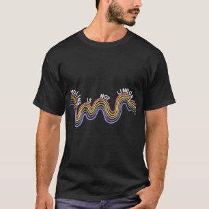 Is niet lineair mentaal gezondheidsbewustzijn rege t-shirt