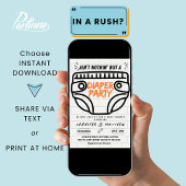 Is niet niets anders dan luier party hip hop Baby Kaart