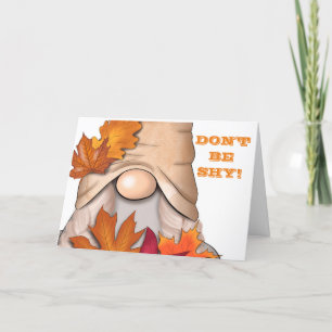 IS NIET SHY **21e BIRTHDAY** BIRTHDAY KAART