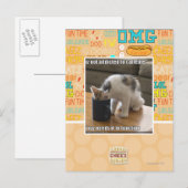 Is niet verslaafd aan cafeïne briefkaart (Voorkant / Achterkant)