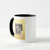 is niet verslaafd aan cafeïne mok (Voorkant links)