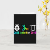 Is Nieuw 2016 Internet Meme Nostalgie Sfeer Kaart (Gele Bloem)
