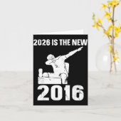 Is Nieuw 2016 Meme Kaart (Gele Bloem)