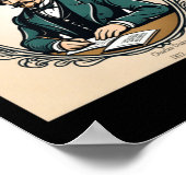 Is nutteloze Sticker Poster (Hoek)