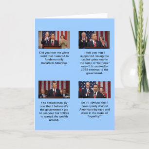 Is Obama een socialist?  2 plus 2 gelijke 4? Kaart