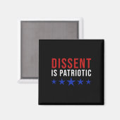 is patriottisch-feministisch protest magneet (Voorkant / Achterkant)