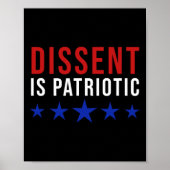 is patriottisch-feministisch protest poster (Voorkant)