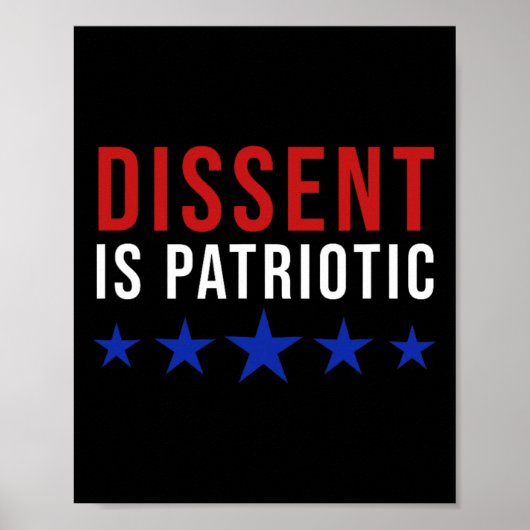 is patriottisch-feministisch protest poster (Voorkant)