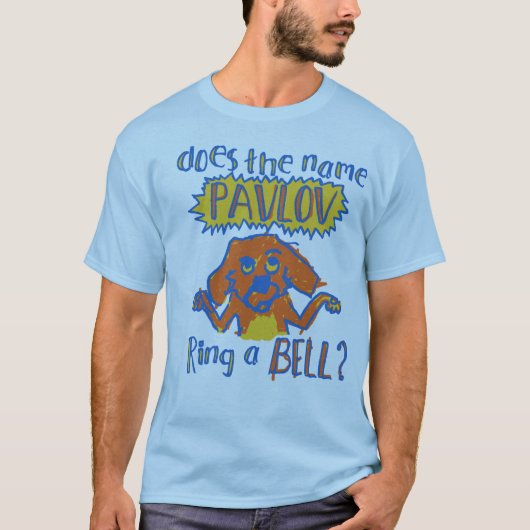 IS PAVLOV EEN BELL? T-SHIRT (Voorkant)