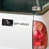 Is Pelosi een heks? Bumpersticker (Op Truck)