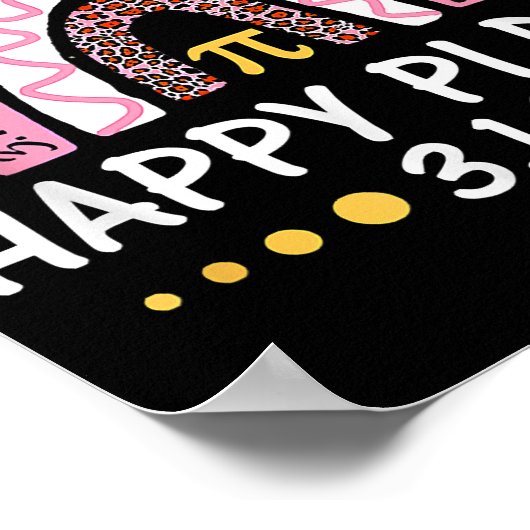 Is Pi Dag Mathematisch Wiskunde Leerlingencadeau Poster (Hoek)