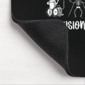 Is Scary Teacher Skeleton Ghost niet Schattige Hal Muismat (Hoek)