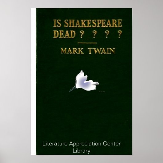 Is Shakespeare dood? Poster (Voorkant)