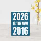 Is Shirt 2016 Kaart (Gele Bloem)