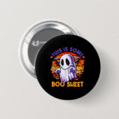Is Some Boo Sheet Ghost Spooky Halloween Mannen Vr Ronde Button 5,7 Cm (Voorkant /achterkant)