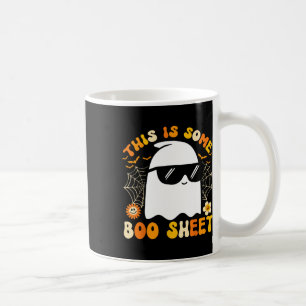 Is Some Boo Sheet Halloween Ghost Funny Cool Manne Koffiemok