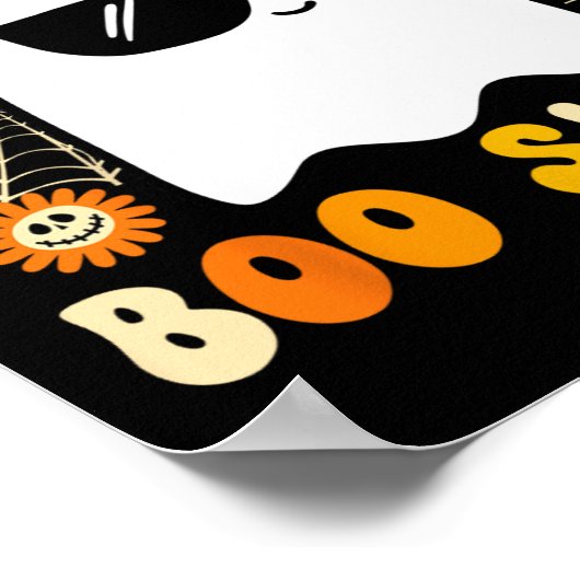 Is Some Boo Sheet Halloween Ghost Funny Cool Manne Poster (Hoek)