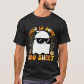 Is Some Boo Sheet Halloween Ghost Funny Cool Manne T-shirt (Voorkant)