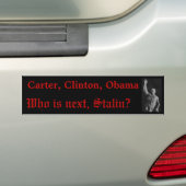 Is Stalin de volgende? Bumpersticker (Op auto)