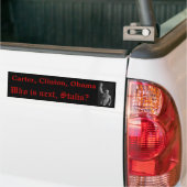 Is Stalin de volgende? Bumpersticker (Op Truck)