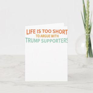 Is te kort om te discussiëren met Trump-aanhangers Kaart