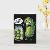 Is That You Bro_ Humorous Ckle Lovers Funny Cuber Kaart (Gele Bloem)