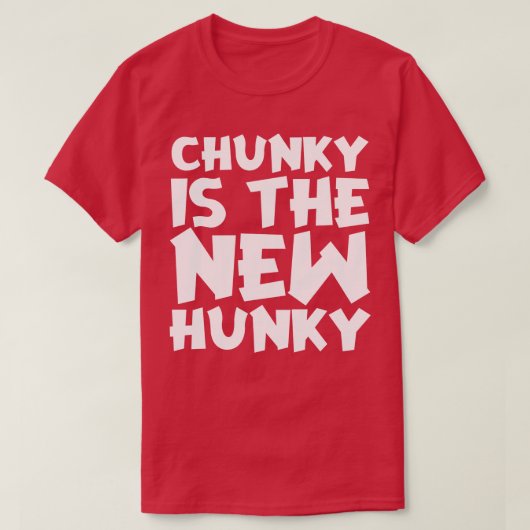 Is The New Hunky 1 T-shirt (Design voorkant)