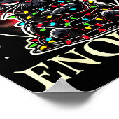 Is This Jolly Enough Funny Cat Christmas Meme Poster (Hoek)