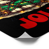 Is This Jolly Enough_ Funny Cat For Christmas Sarc Poster (Hoek)