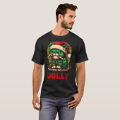 Is This Jolly Enough_ Funny Cat For Christmas Sarc T-shirt (Voorkant volledig)