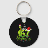 Is This Jolly Enough,green Christmas Tree Light Me Sleutelhanger (Voorkant)