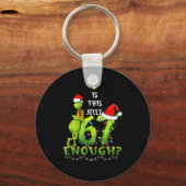 Is This Jolly Enough,green Christmas Tree Light Me Sleutelhanger (Voorkant)